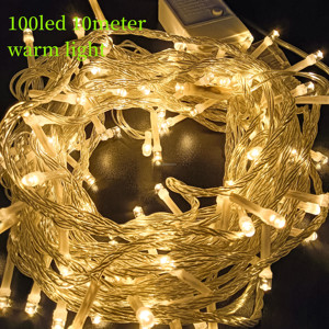 Hot Selling Cheaper Transparent 220V 8function 100LED 10Meter Holiday <strong>String</strong> <strong>Light</strong> Christmas Decoration <strong>Light</strong> Garden Home <strong>Light</strong> - Product Image 3