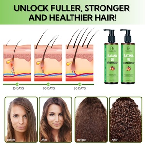 Shampooing et après-shampooing à l'huile de Batana à base de plantes, 250 ml, marque privée, nourrissant, hydratant, stimulant la croissance des <span class=keywords><strong>cheveux</strong></span> - Product Image 6