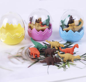 Çocuklar için hayvan silgi dinozor 3D bulmaca silgi toplu Mini yumurta <span class=keywords><strong>Dino</strong></span> oyuncaklar çocuklar için öğrenciler sınıf ödüller parti hediyeler yanadır - Product Image 3