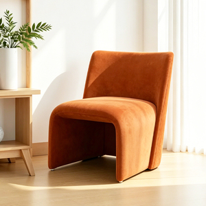 Modern Settee Living Room Furniture Velvet Loveseat Small <b>Sofa</b> for Apartment and Compact Spaces Seating - Product Image 1