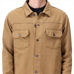 Chaqueta Vaquera para Hombre ELYSIAN INDUSTRIES, Azul, Algodón, Casual, Primavera, Verano, Otoño, Corte Regular, Cierre de Botones, Lavable, Costuras Decorativas - Product Image 4