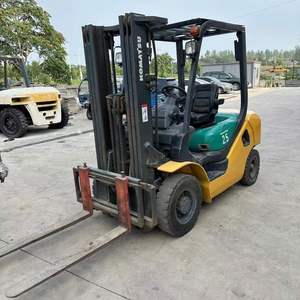 High Efficiency 3T <b>Mini</b> for Toyota Internal Combustion <b>Forklift</b> Koamtsu Lift Truck <b>Portable</b> Fast Delivery Manual Power Engine - Product Image 2
