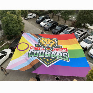 Bannière de sport Usine Vente en gros Stade Public Acclamant Grande Bannière Football Événement sportif Drapeau de l'équipe géante pour la compétition - Product Image 6