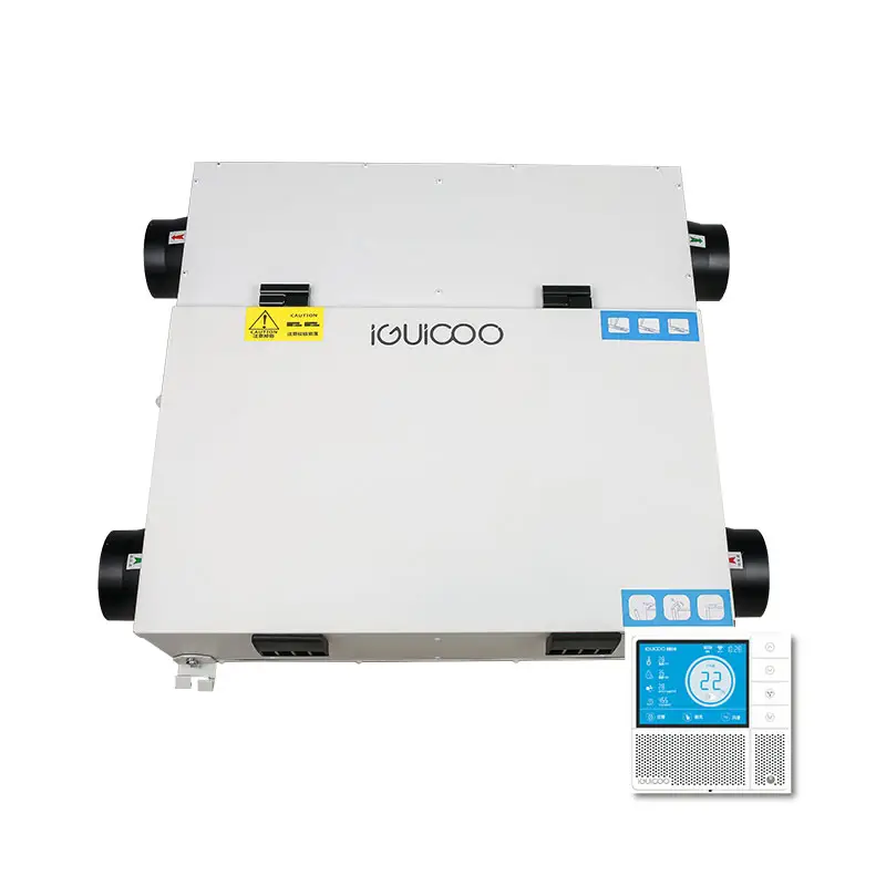 energieerholungsbelüftung IGUICOO frischluftbelüftungssystem ventilstrahlung