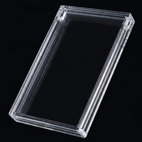 Boîte de présentation magnétique en acrylique transparent pour booster pack de cartes Pokémon TCG, support de rangement personnalisé robuste et protecteur