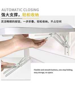 Escritorio Plegable Invisible Moderno para Montar en la Pared, Hecho de Madera Sólida, Multifuncional, Duradero, para Oficina en Casa, Color Personalizado - Product Image 5