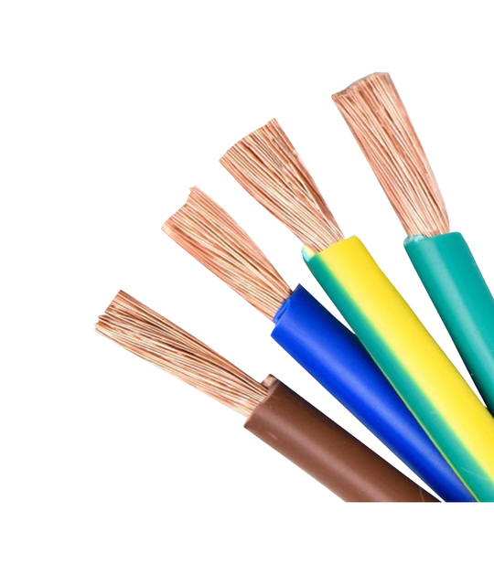 Electricity Power Cables and Wires Wires Electric Cable Stranded Copper 2.5mm2 4mm2 6mm2 10mm2 16mm2 BVR 70 Insulated Wire