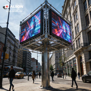 ALSON LED IP65 Dereceli Su Geçirmez P8 Dış Mekan Sabit Reklam Ekranı Billboard Alışveriş Merkezi Dev LED Ekran - Product Image 1