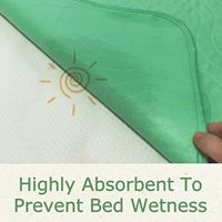Tianyue Premium-Qualität Wiederverwendbare Erwachsenenwindeln Baumwolle Weich Saugfähig Atmungsaktiv Auslaufschutz Wasserdicht Rutschfester Rücken