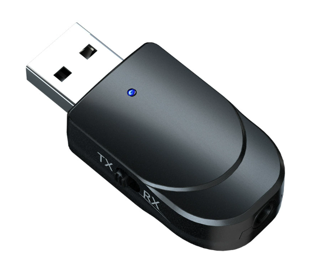 USB BT Adapter 2 in 1  Audio Receiver Transmitter Dual Mode for TV PC Computer Cellphones Car Headphone