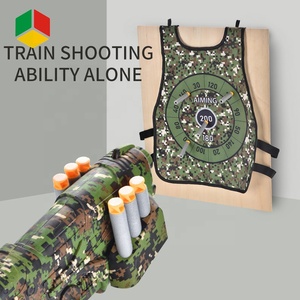 QS Toys Favor-pistola <span class=keywords><strong>eléctrica</strong></span> de camuflaje para niños, juguete de plástico con tela de camuflaje - Product Image 4