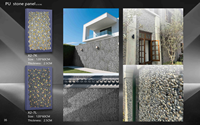 Revêtement mural en blocs de pierre PU pour la décoration intérieure et extérieure, nouvelle tendance de décoration 2026