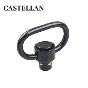 Kit de riel adaptador <span class=keywords><strong>Keymod</strong></span> de eslinga QD de acero inoxidable de 1,25 pulgadas con mosquetones de enlace giratorio QD incluidos - Product Image 6