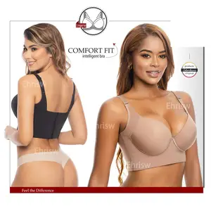 Sujetador mágico inteligente con cremallera frontal para el pecho Tomboy lesbiana elástico transpirable Bustier camisa verano comodidad mujeres Shapewear