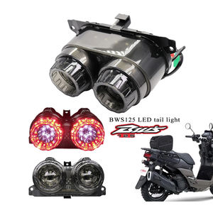 Conjunto de Luz Trasera para Scooter <span class=keywords><strong>Yamaha</strong></span> BWS125 BWS, Modificación para Motocicleta Eléctrica, Luz Trasera LED, Conjunto de Luz de Freno - Product Image 1