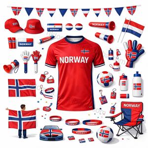 Crea tu propio set de regalo de artículos para aficionados al fútbol con camiseta, gorra, bandera de mano, bastón de animación, botella de agua y silla de estadio - Product Image 3