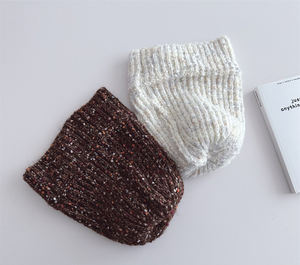 طفل الشتاء الدافئ التزلج محبوك غزل مختلطة طفل قبعة صغيرة بوم بوم محبوك الرياضة مصمم - Product Image 3