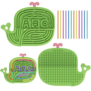 Toptan çocuklar eğitim stres oyuncakları yaratıcı silikon duyusal aktivite kurulu anksiyete kabartma hayvanlar akıllı ücretsiz - Product Image 2