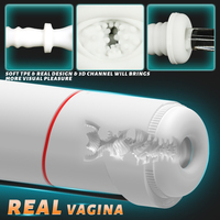 Meilleure Vente : Machine Sexuelle Automatique Télescopique pour Hommes avec Fonction de Poussée – Godet Masturbateur Masculin Sûr