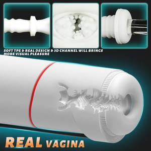 Tốt nhất người bán quan hệ tình dục âm thanh người đàn ông quan hệ tình dục đồ chơi quan hệ tình dục máy tự động Telescopic men của masturbator cup với thrusting tính năng an toàn - Product Image 5