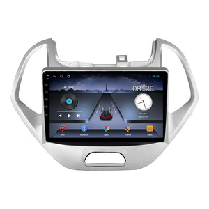 Reproductor de Radio Android con 4G, DSP, WiFi, BT, 2 Din, Pantalla Táctil, Video para Coche, Carplay, Navegación GPS, Multimedia y OBD2 para <span class=keywords><strong>Ford</strong></span> Figo 2019 <span class=keywords><strong>2020</strong></span> - Product Image 1