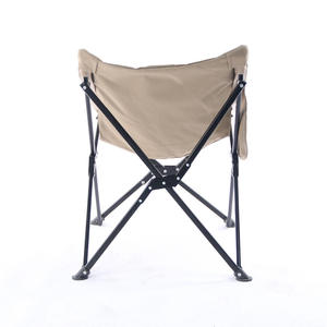 เก้าอี้พับกลางแจ้งการ์แคมป์สีกากีอลูมิเนียมน้ำหนักเบาเก้าอี้ตั้งแคมป์แบบพกพาเก้าอี้พักผ่อนในสวน - Product Image 5