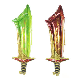 <span class=keywords><strong>Globos</strong></span> de <span class=keywords><strong>espada</strong></span> de película de aluminio brillante iluminados para niños creativos al por mayor para decoraciones de fiesta de Navidad y San Valentín - Product Image 6