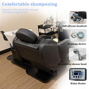 Elektrisches Shampoo-<span class=keywords><strong>Massage</strong></span> bett Kunden spezifisches modernes Luxus <span class=keywords><strong>massage</strong></span> bett 3D-Massagestuhl Friseur wasch stuhl für Schönheits salon - Product Image 4