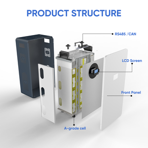 Высококачественная литиевая батарея LiFePO4 51.2В 314Ач 16кВт·ч UN38.3 для солнечных систем хранения энергии 15кВт для дома - Product Image 6