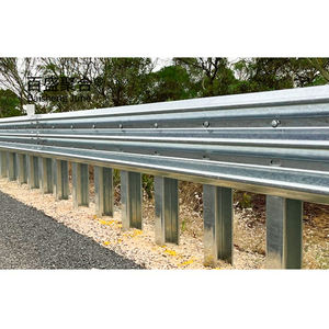Nuovi prodotti a caldo zincato W trave Guard rail piastra di Guardrail in lamiera ondulata per il traffico Crash barriera per la sicurezza stradale - Product Image 1