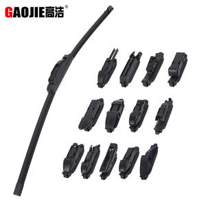 Escobilla limpiaparabrisas multifuncional sin marco con conector intercambiable, silenciosa, duradera, de alta definición. - Product Image 4