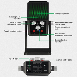 Bộ Micro Ngưng Tụ Chơi Game BM-959PL, Thu Âm, Chơi Game, Âm Thanh Nổi Đa Điểm, Có Dây, Dành Cho Máy Tính - Product Image 4