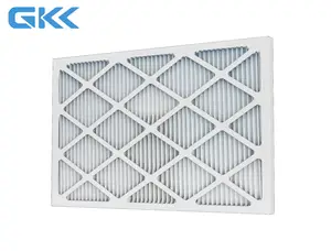 Fábrica al por mayor Marco de cartón plisado filtro Furance 20x20x1 pulgadas para sistema HVAC MERV 8 filtro de aire