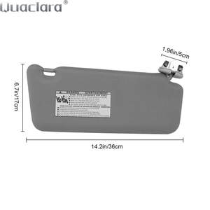 Pièces automobiles, pare-soleil de voiture neuf avec clip 74320-06780-B0 pour Toyota Camry 2007-2011, pare-soleil, pare-soleil latéral conducteur - Product Image 3