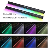 Marchepieds électriques à éclairage LED coloré pour Toyota Hilux VIGO REVO ROCCO 2020-2025