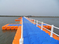 Ponton flottant, pont flottant, ponton pour jet-ski, ponton pour bateau