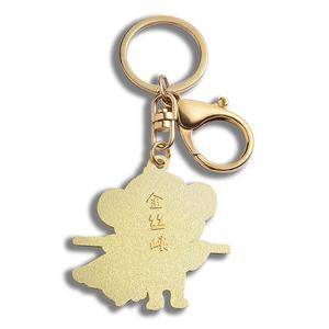 Llavero con Logotipo en Relieve en Forma de Mono de Color Naranja, Recuerdo de Festival, con Tarjeta - Product Image 6