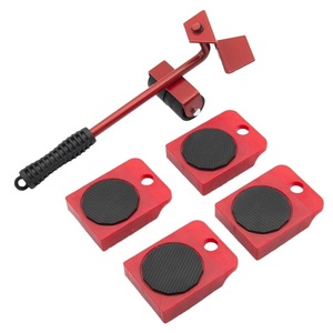 Conveniente Household Shifter Cinco Peças Conjunto Multifuncional Objeto Pesado Transportadora Universal Polia Movendo Ferramenta - Product Image 6