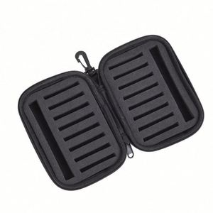 Estuche Portátil Personalizado para Señuelos de Pesca con Mosca, Caja de Espuma para Spinner Bait, Moscas para Trucha, Anzuelos, Estuche Rígido de EVA, Bolsa de Almacenamiento Negra - Product Image 1