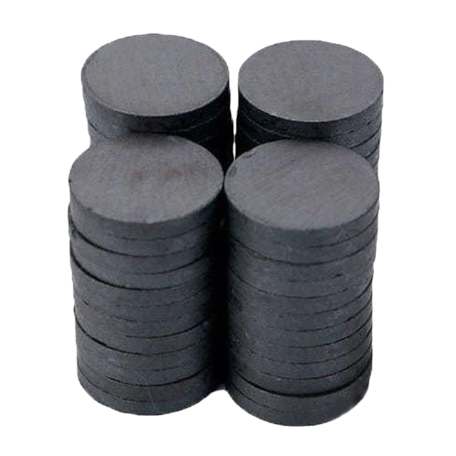 Hot Selling High Quality Y35 Strong Black Custom Industrial Magnet Round Permanent Magnet Cutting Processing Service Ferrite