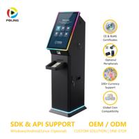 Kios Pembayaran Tunai Bersertifikasi CE RoHS dengan Validator Uang Kertas & Penerima Koin untuk Standar Pasar Internasional