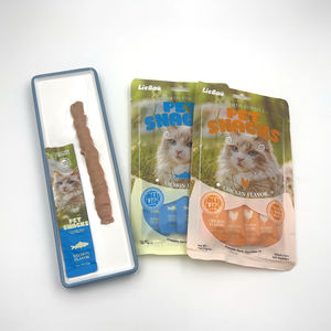 Snacks para Mascotas al por Mayor, Tiras de Pollo, Atún y Salmón con Alto Contenido de Proteína, Golosinas Húmedas Saludables y Deliciosas para Perros y Gatos - Product Image 1