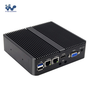 BKHD prosesor PC Mini Intel Core, komputer tertanam tanpa kipas 2COM <span class=keywords><strong>2</strong></span> port RS232 RS485 mendukung DDR4 tersedia AU US EU JP Plug - Product Image 5