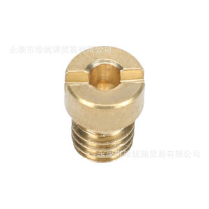 Kit de gicleurs principaux en laiton M5x8x6 pour réparation du système de carburant de moto, 10 pièces - Product Image 2