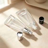 Vente en gros usine – Flacons de parfum en verre vides de 10 ml avec bouchon à vis, flacon de parfum en verre avec pulvérisateur et boîte
