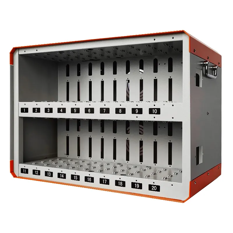 20 group of hot runner temperature control box shell/card type orange willow channel temperature control box distribution box
