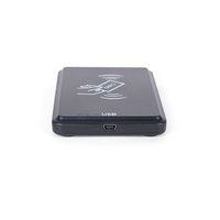 Lecteur NFC RFID compact de bureau Lecteur de carte NFC carré intégré Gestion des clés