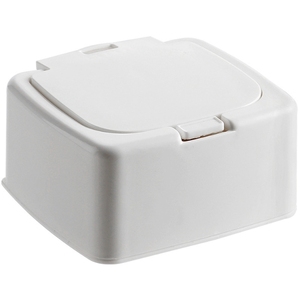Modern Square Desktop Storage Box PS Plastic Simple Pop-up Window with <strong>Push</strong>-<strong>Type</strong> Design for Small Object Classification - Product Image 1
