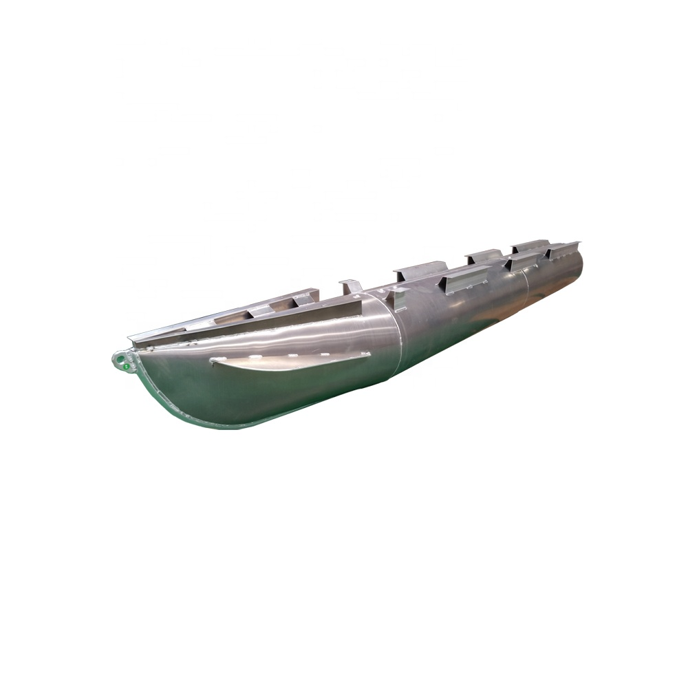 Foshan high quality wholesale aluminum floating houseboat pontoon tubes for boat decking