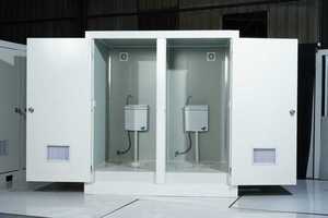 Toilettes mobiles portables et amovibles, sanitaires temporaires écologiques pour chantier, parc, camping, événements en plein air - Product Image 1